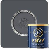 HOMES ENVY Indoor & Outdoor Multi Surface All-In-One Paint - 2.5L - Satin in Dark Grey