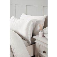 Silky Silks 100% Mulberry Silk Standard Pillowcase in White | Size: Standard Pillow Case