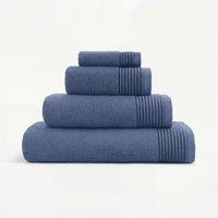 Bedable Plush Zero-Twist Cotton Towel - Face Towel - Hand Towel - Bath Towel -Bath Sheet in Navy