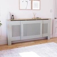 HD Designs Vida Designs Arlington Adjustable Radiator Cover in Grey