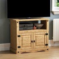 HD Designs Vida Designs Corona Straight TV Unit in Brown