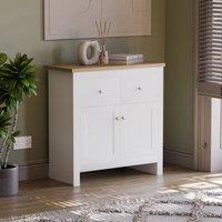 HD Designs Vida Designs Arlington 2 Drawer 2 Door Sideboard in White