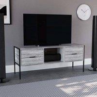 HD Designs Vida Designs Brooklyn 2 Drawer TV Unit in Grey