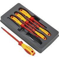 KNIPEX Vde Screwdriver Set, 6 Piece