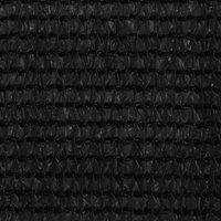 Berkfield Home Balcony Screen Black 75x400 cm HDPE