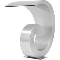 Berkfield Home Pool Fountain Stainless Steel 50x30x53 cm Silver | Size: 50 x 30 x 53 cm