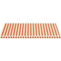 Berkfield Home Replacement Fabric for Awning Yellow & Orange 6x3 m