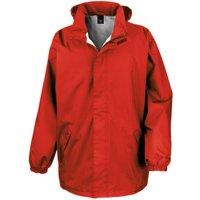 Result Core Men's Midweight Waterproof Jacket in Red | Size: Small