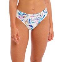 Fantasie Women's Calypso Harbour Mid Rise Bikini Brief in White | Size: 8