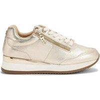 KG Kurt Geiger Women's 'Lina2' Trainers in Gold | Size: 6