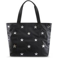 Jones Bootmaker Women's Dayna Star Leather Bag in Black