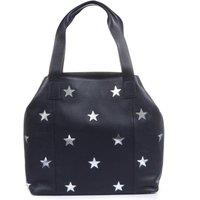 Jones Bootmaker Women's Dayna Star Leather Bag in Navy