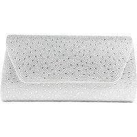 Jones Bootmaker Women's Vicci Embellished Clutch Bag in Ivory