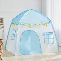 Living and Home Kids Castle Play Tent in Blue