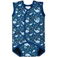 Splash About Baby Wrap Wetsuit - Shark Reef in Midnight | Size: 0-6 m