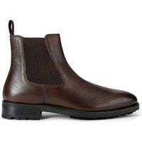 KG Kurt Geiger Men's 'Phoenix' Leather Boots in Brown | Size: 9