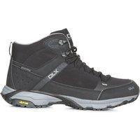 Trespass Men's Renton Waterproof Walking Boots in Black | Size: 7