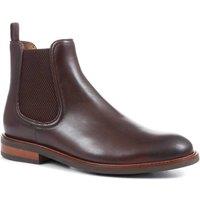Jones Bootmaker Men's Eastbourne Leather Chelsea Boots in Dark Brown | Size: 7
