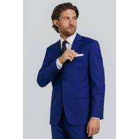Dobell Men's Bright Blue 2 Piece Suit | Size: 48R