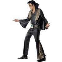 Elvis Presley Men's Costume Set in Black | Size: Medium