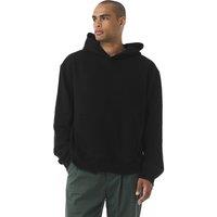 Bella + Canvas Men's Heavyweight Pull Over Hoodie in Black | Size: XS