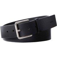 Calvin Klein Men's Casual Roller Buckle 40Mm Black/Antique Silver in Black | Size: Large