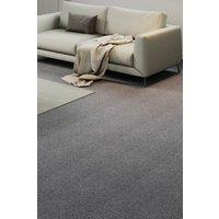 Living and Home 20Pcs 50x50cm Asphalt Backed Carpet Floor Tiles in Grey | Size: 50x50 cm