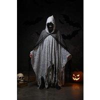 Living and Home Halloween Cosplay Cape Cloak Haunted House Secret Room Costume Props, Grey