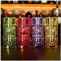 Bar Bespoke Tiki Coloured Glasses in Red
