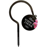 Tom Chambers Screw-in Garden J Hook - Large in Black