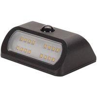 Smart Garden Products Solar Powered PIR Sentinel Motion Light 50 Lumen 1pc in Black