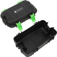 Desiretech Weatherproof Outdoor Electric Box - IP54 (Electrical Box Only, Small) in Black
