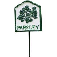 Gifts Direct 2 U Garden Stake Herb Marker Sign - Parsley in Green