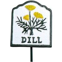 Gifts Direct 2 U Garden Stake Herb Marker Sign - Dill