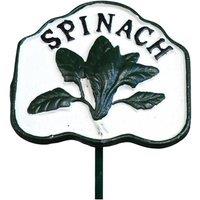 Gifts Direct 2 U Garden Stake Plant Vegetable Sign - Spinach in Green
