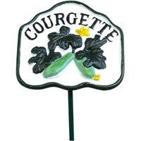 Gifts Direct 2 U Garden Stake Plant Vegetable Sign - Courgette