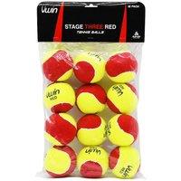 Uwin Stage Three Tennis Balls (Pack of 12) in Red