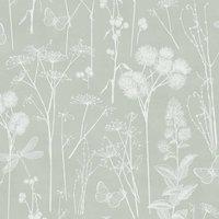 World of Wallpaper Botanical Wallpaper in Green