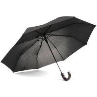 Jones Bootmaker Men's Automatic Compact Umbrella in Black