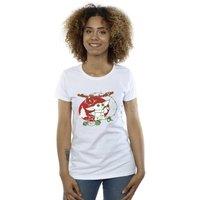 Star Wars Women's Yoda Force Be With You Cotton T-Shirt in White | Size: XL