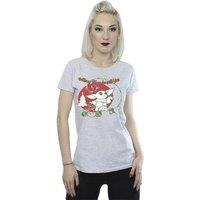 Star Wars Women's Yoda Force Be With You Cotton T-Shirt in Grey | Size: Small