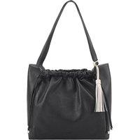 Lloyd Baker Women's Hyacinth Leather Shoulder Bag in Jet Black