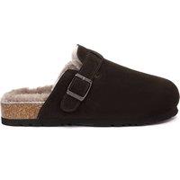 EverAu Australia Women's Sheepskin Hazco Clogs with Eva Sole in Chocolate | Size: 4
