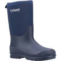 Cotswold Boy's 'Hilly Neoprene' Wellington Boots in Navy | Size: Infant 5