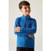 Regatta Hot Shot II Active Half Zip Fleece in Blue | Size: 13 Years