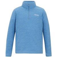 Regatta Hot Shot Marl Half Zip Fleece in Light Blue | Size: 13 Years
