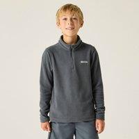Regatta Hot Shot II Active Half Zip Fleece in Dark Grey | Size: 3-4 Years