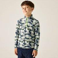 Regatta Hot Shot II Active Half Zip Fleece in Grey | Size: 9-10 Years