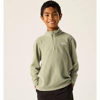 Regatta Hot Shot II Active Half Zip Fleece in Green | Size: 9-10 Years