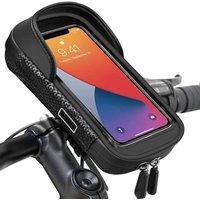 Kelvenix Mountain Bike Frame Front Bag Waterproof in Black | Size: 0-12 m
